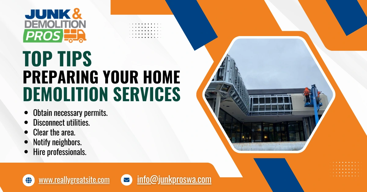 Demolition Services by Junk & Demolition Pros LLC