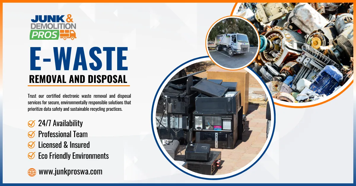E-Waste Disposal in Seattle By Junk & Demolition Pros LLC