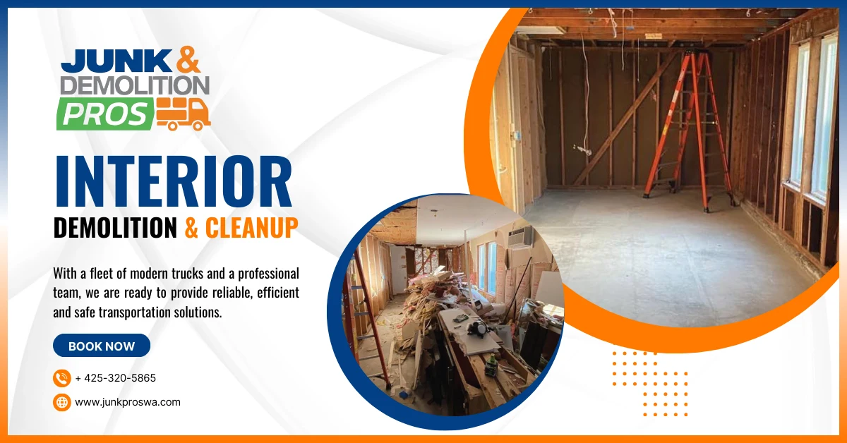 Interior Demolition By Junk & Demolition Pros LLC