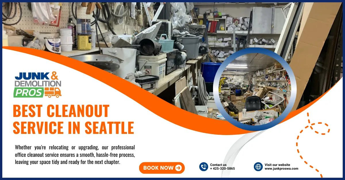 Best Cleanout Services in Seattle by Junk & Demolition Pros LLC