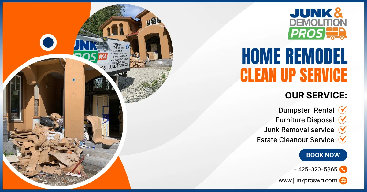 Manage Waste During a Home Remodel Project by Junk & Demolition Pros LLC