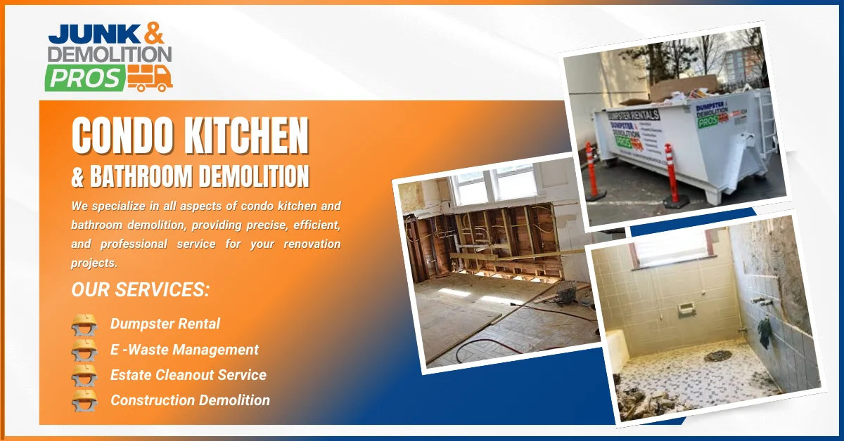 Condo Kitchen and Bath Demolition Guide 2025 🛠️ | Expert Tips by Junk & Demolition Pros LLC