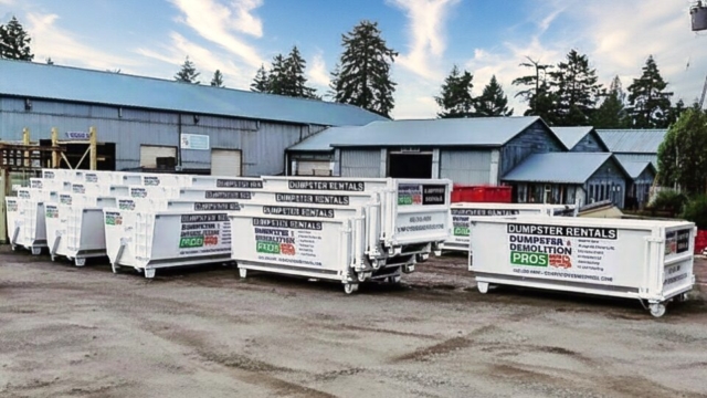 Junk Pros Dumpster Sizes