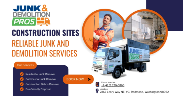Construction Sites Reliable Junk and Demolition Services