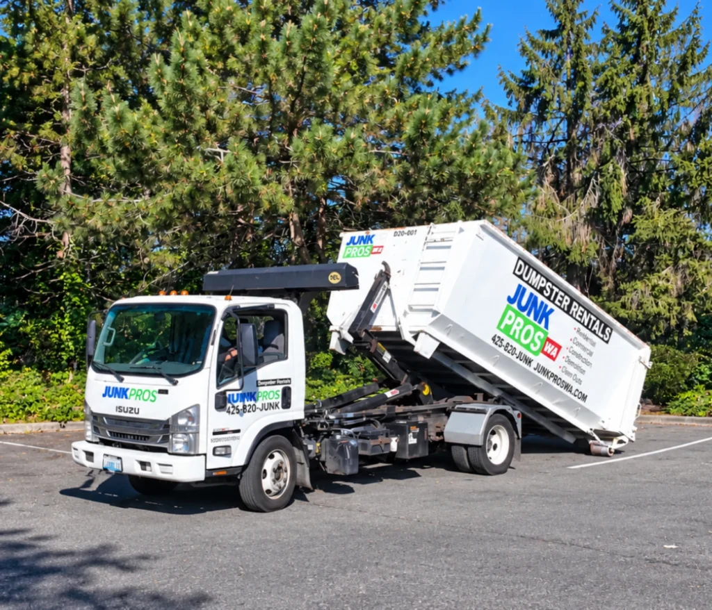 Step 2 Dumpster Delivered