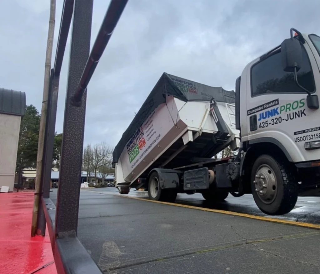 Step 4 Pick Up Dumpster