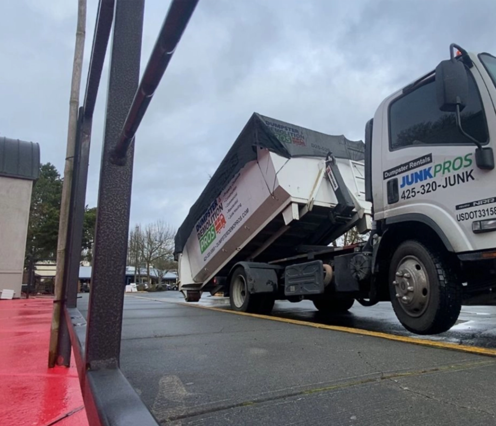 Step 4 Pick Up Dumpster